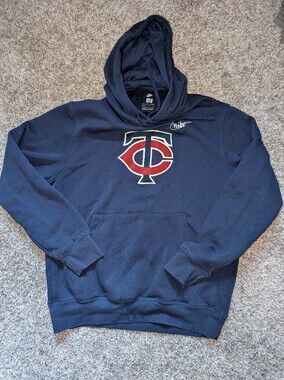 Nike Navy Minnesota Twins Pullover Hoodie